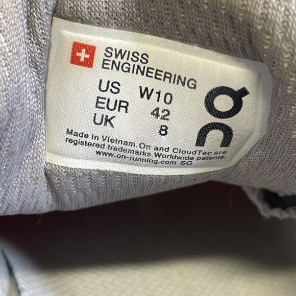 On Cloudflyer Salmon Ink Shoes - Picture 9 of 9